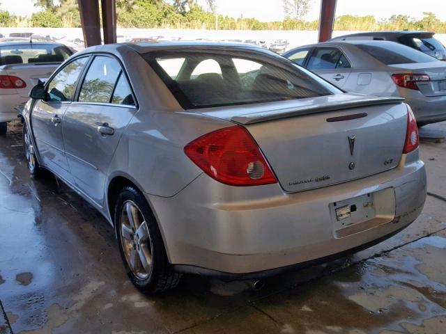 1G2ZH57N984192235 - 2008 PONTIAC G6 GT SILVER photo 3