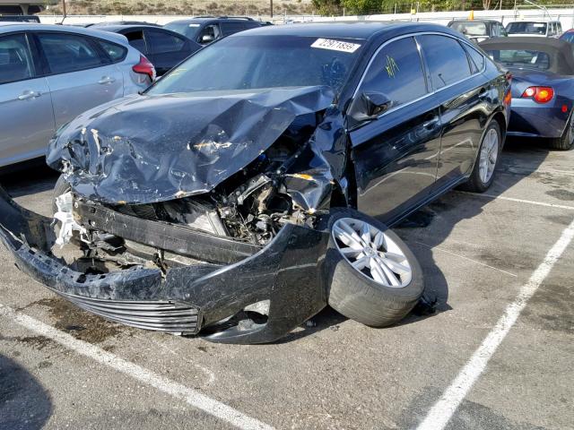 4T1BK1EB7EU094991 - 2014 TOYOTA AVALON BAS BLACK photo 2