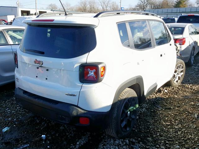 ZACCJABT7FPB43571 - 2015 JEEP RENEGADE L WHITE photo 4