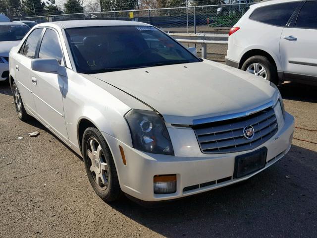 1G6DM57N130165213 - 2003 CADILLAC CTS WHITE photo 1