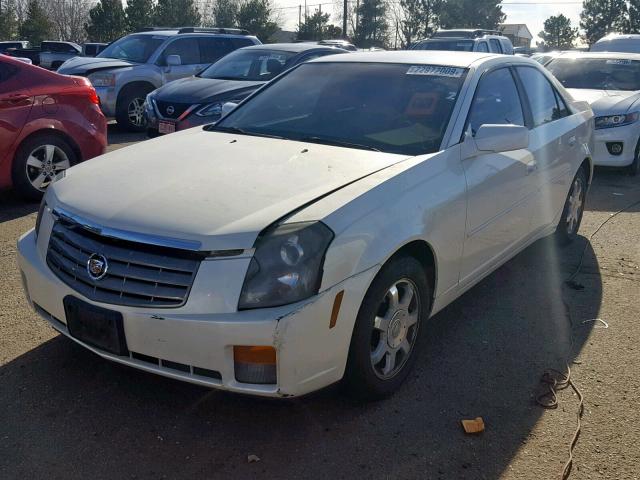 1G6DM57N130165213 - 2003 CADILLAC CTS WHITE photo 2