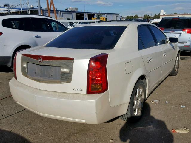 1G6DM57N130165213 - 2003 CADILLAC CTS WHITE photo 4