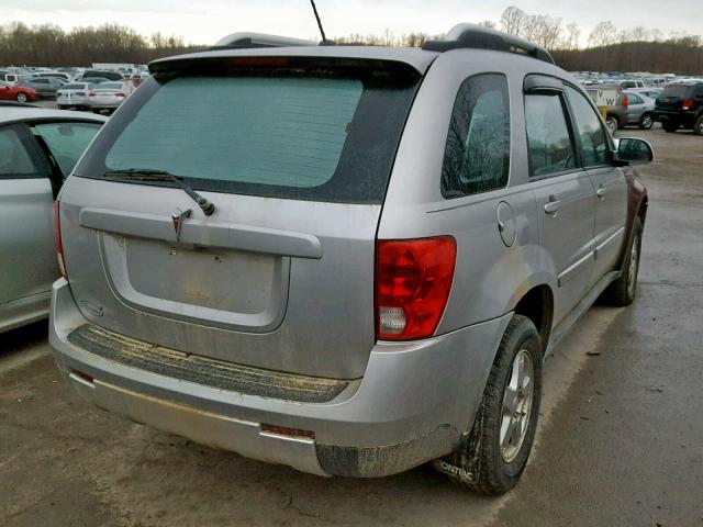 2CKDL63F576050074 - 2007 PONTIAC TORRENT SILVER photo 4