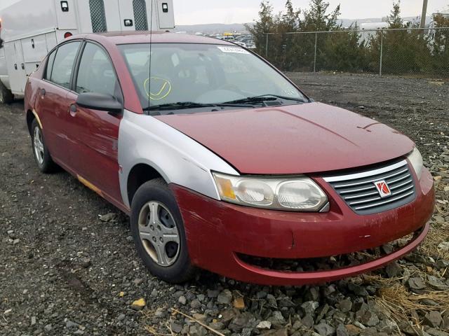 1G8AG52FX5Z159832 - 2005 SATURN ION LEVEL RED photo 1
