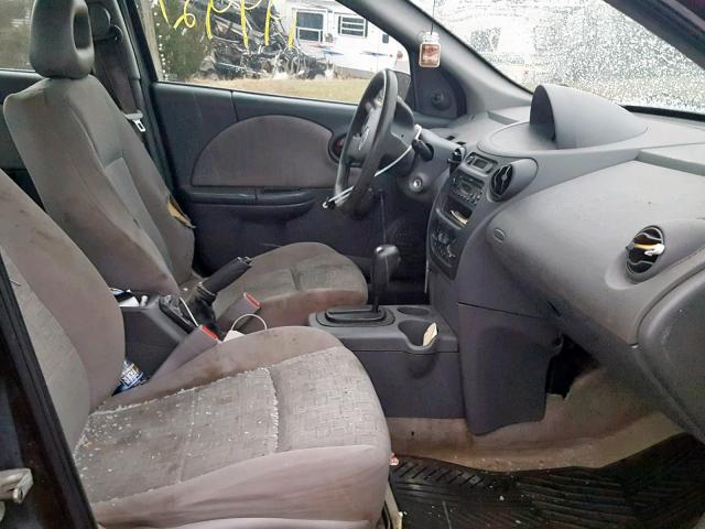 1G8AG52FX5Z159832 - 2005 SATURN ION LEVEL RED photo 5