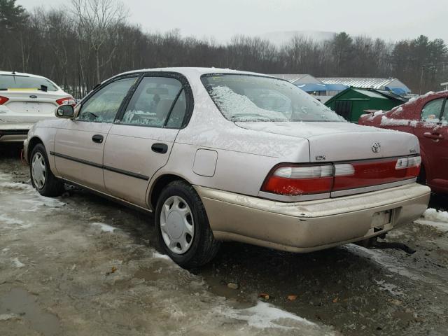 2T1BB02E6TC139426 - 1996 TOYOTA COROLLA DX TAN photo 3