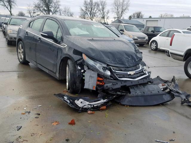 1G1RD6E4XBU100881 - 2011 CHEVROLET VOLT BLACK photo 1