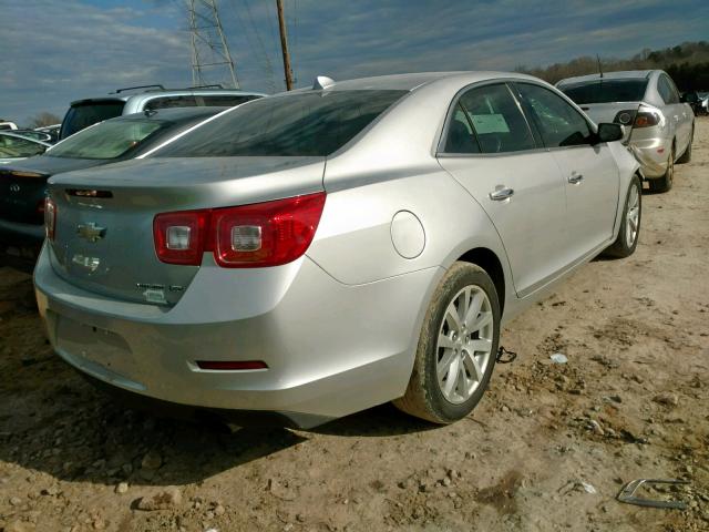1G11J5SX9DF242631 - 2013 CHEVROLET MALIBU LTZ ვერცხლისფერი ფოტო 4