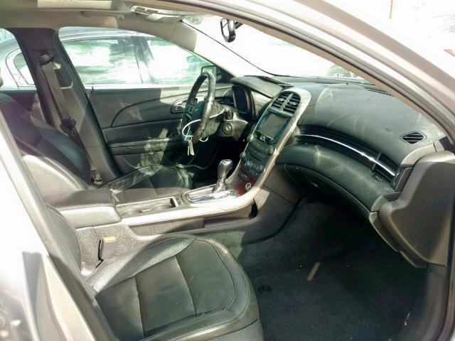 1G11J5SX9DF242631 - 2013 CHEVROLET MALIBU LTZ ვერცხლისფერი ფოტო 5