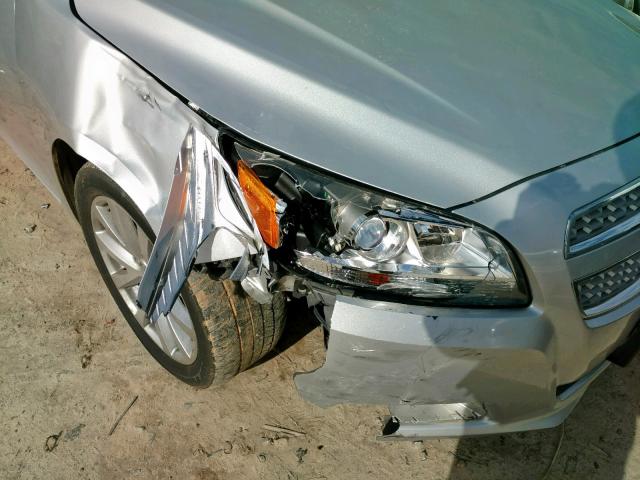 1G11J5SX9DF242631 - 2013 CHEVROLET MALIBU LTZ ვერცხლისფერი ფოტო 9