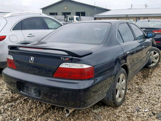 19UUA56882A037823 - 2002 ACURA 3.2TL TYPE BLACK photo 4