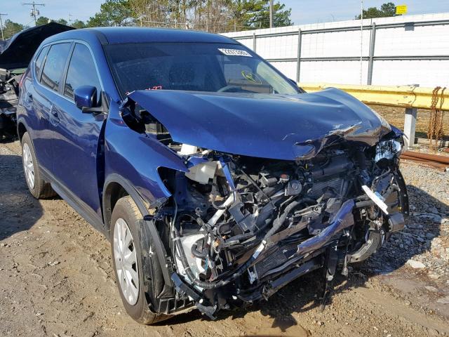 JN8AT2MT3HW134722 - 2017 NISSAN ROGUE S BLUE photo 1