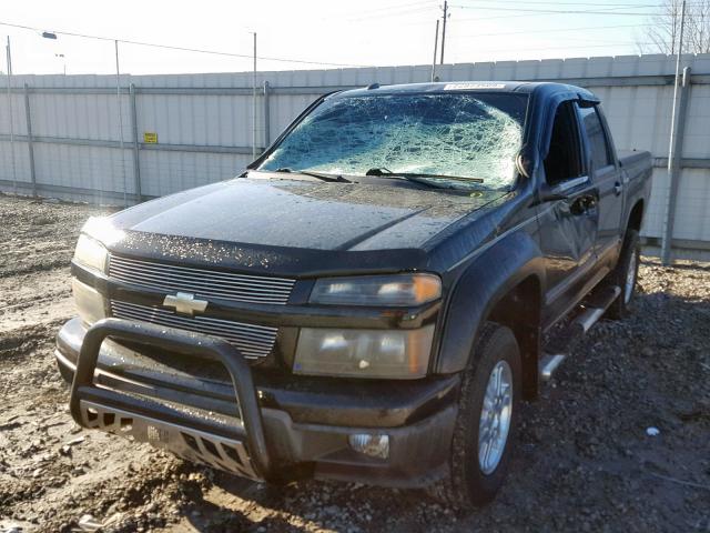 1GCDS13LX98124234 - 2009 CHEVROLET COLORADO BLACK photo 2