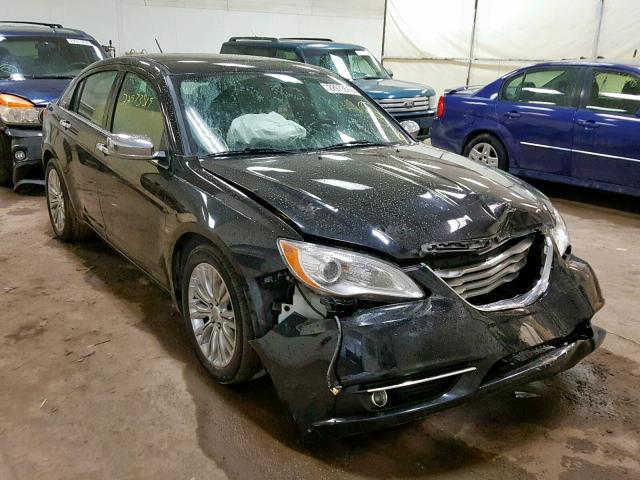 1C3CCBCG8DN546308 - 2013 CHRYSLER 200 LIMITE BLACK photo 1