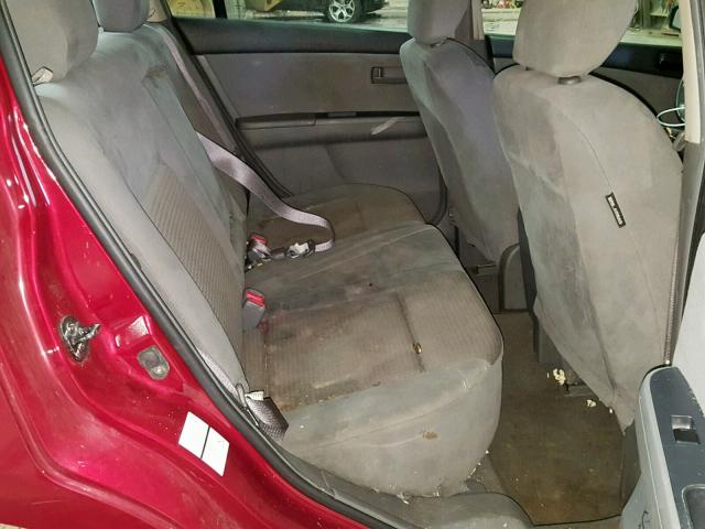 3N1AB61E78L739427 - 2008 NISSAN SENTRA 2.0 勃艮第红 照片 6