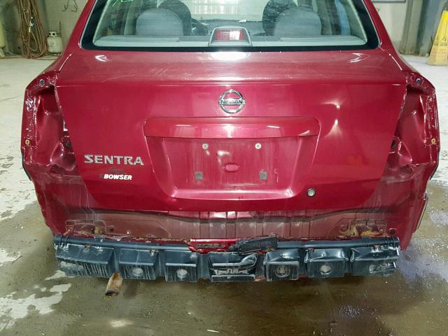 3N1AB61E78L739427 - 2008 NISSAN SENTRA 2.0 勃艮第红 照片 9