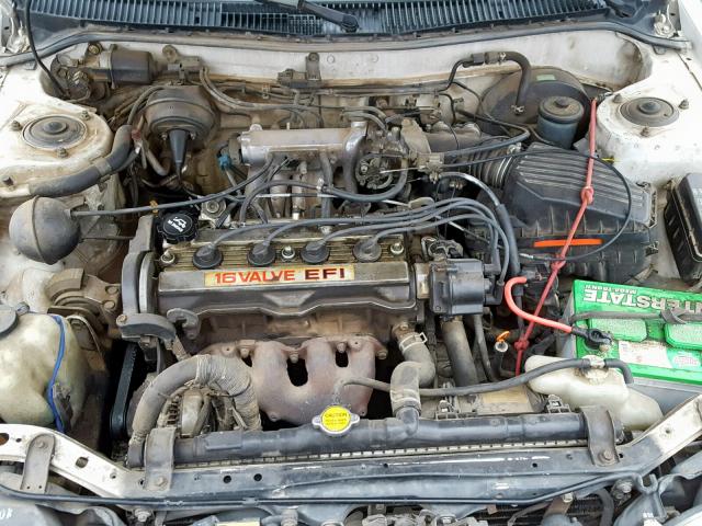 1Y1SK5463MZ040794 - 1991 GEO PRIZM BASE WHITE photo 7