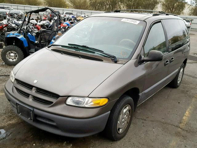 2B4GP45R8WR701518 - 1998 DODGE CARAVAN SE BROWN photo 2