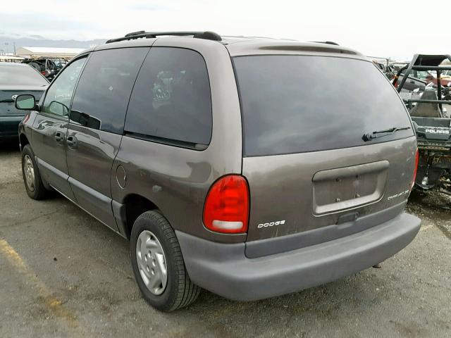 2B4GP45R8WR701518 - 1998 DODGE CARAVAN SE BROWN photo 3