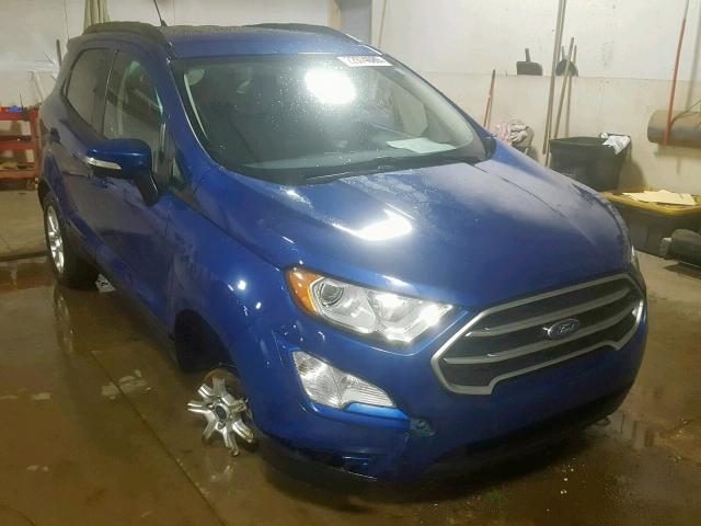 MAJ3P1TEXJC168644 - 2018 FORD ECOSPORT S BLUE photo 1