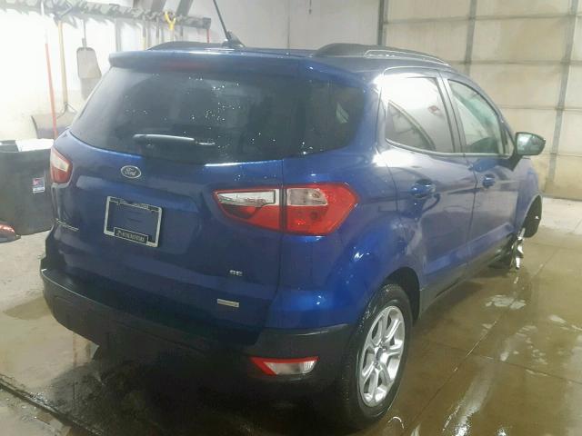 MAJ3P1TEXJC168644 - 2018 FORD ECOSPORT S BLUE photo 4