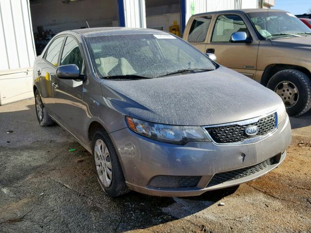 KNAFU4A23B5358430 - 2011 KIA FORTE EX GRAY photo 1