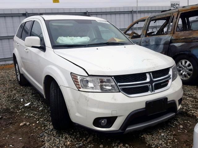 3C4PDCBB7FT536555 - 2015 DODGE JOURNEY SX WHITE photo 1