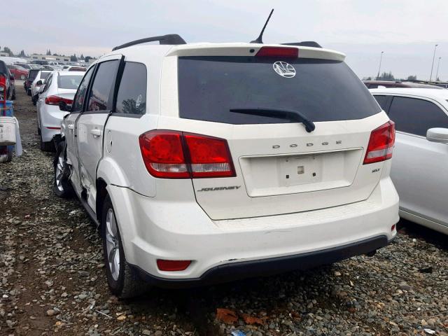 3C4PDCBB7FT536555 - 2015 DODGE JOURNEY SX WHITE photo 3