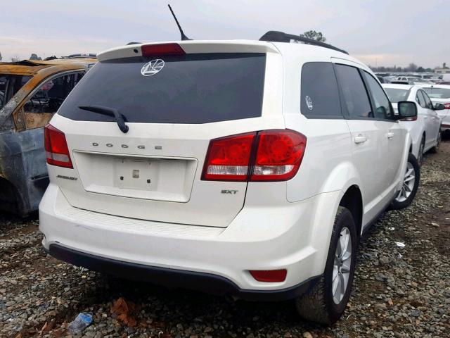 3C4PDCBB7FT536555 - 2015 DODGE JOURNEY SX WHITE photo 4