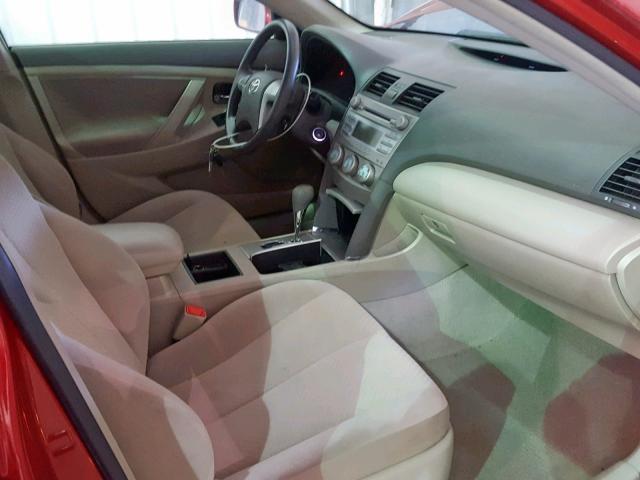 4T1BE46K97U087888 - 2007 TOYOTA CAMRY NEW RED photo 5