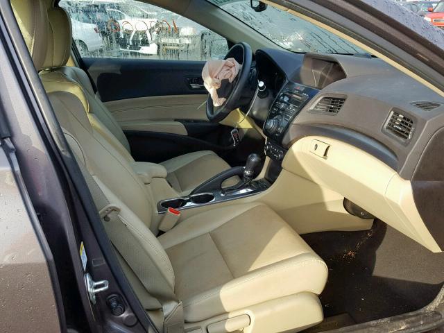 19VDE1F7XEE007123 - 2014 ACURA ILX 20 TEC BROWN photo 5