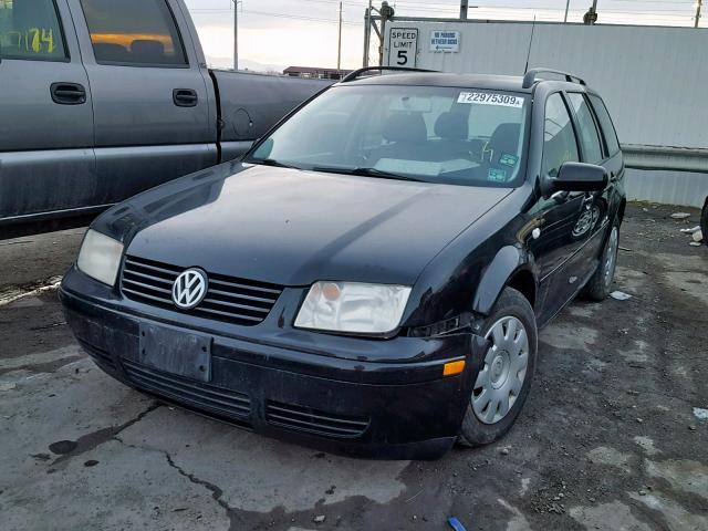 WVWRK61J73W232642 - 2003 VOLKSWAGEN JETTA GL BLACK photo 2