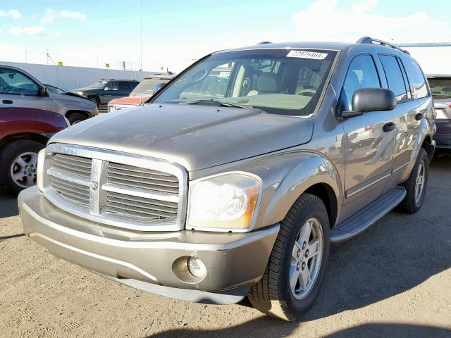 1D8HB58226F116484 - 2006 DODGE DURANGO LI BEIGE photo 2