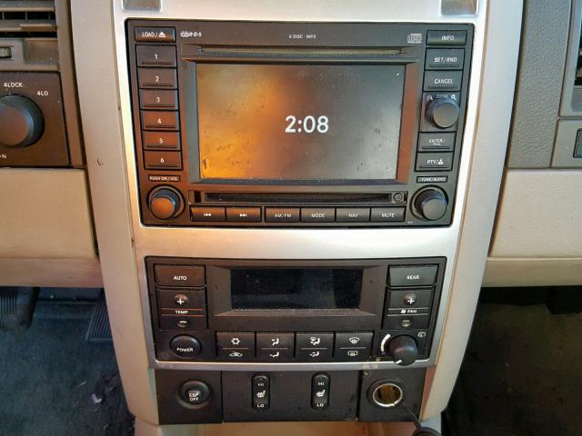 1D8HB58226F116484 - 2006 DODGE DURANGO LI BEIGE photo 9