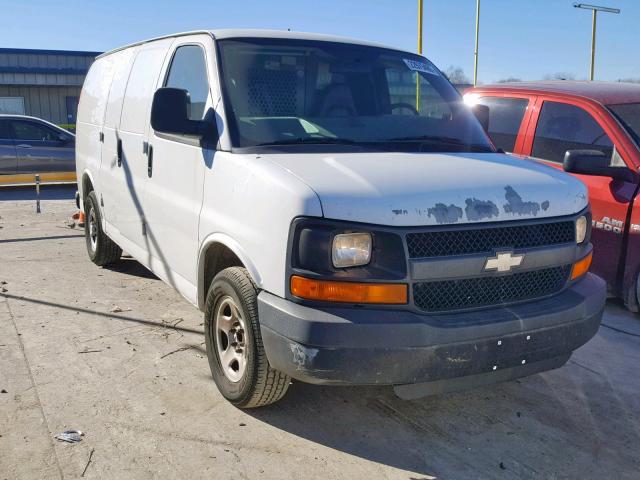 1GCFG15X081178465 - 2008 CHEVROLET EXPRESS G1 WHITE photo 1