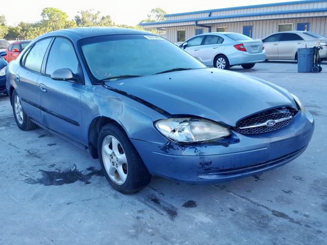 1FAFP55U31A177397 - 2001 FORD TAURUS SES BLUE photo 1