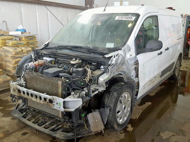 NM0LS7F75E1144579 - 2014 FORD TRANSIT CO WHITE photo 2