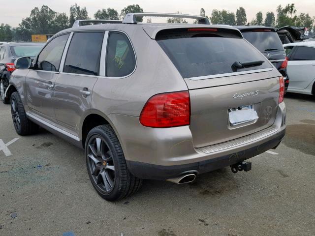 WP1AB29P44LA68122 - 2004 PORSCHE CAYENNE S 棕色 照片 3