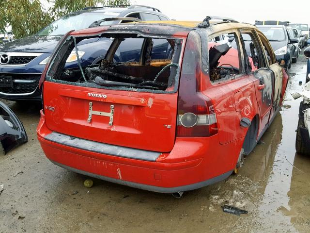 YV1MW682052055031 - 2005 VOLVO V50 T5 RED photo 4