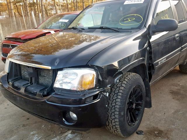 1GKDT13S652230623 - 2005 GMC ENVOY BLACK photo 9