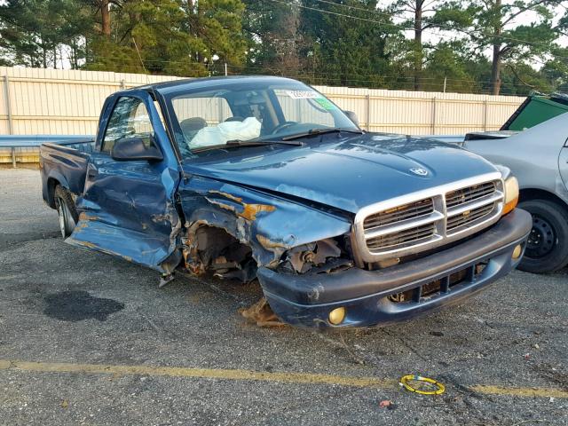 1D7GL32N94S585905 - 2004 DODGE DAKOTA SPO BLUE photo 1