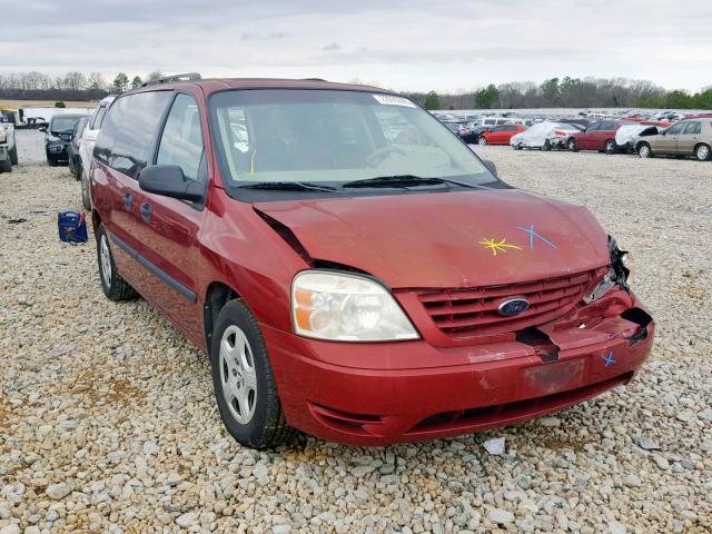 2FMZA51684BA72522 - 2004 FORD FREESTAR S RED photo 1