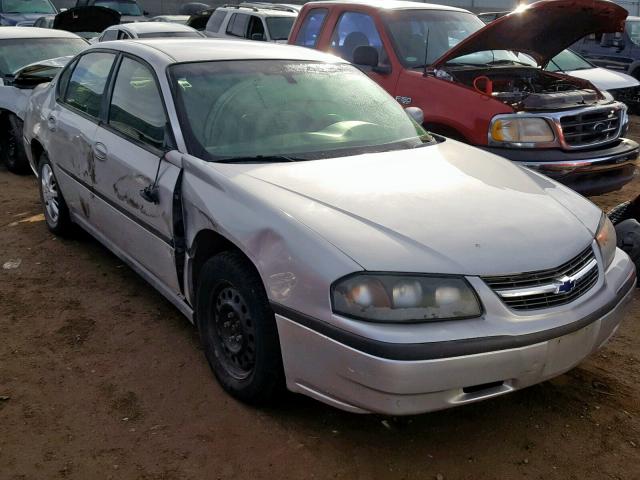 2G1WF52E649319745 - 2004 CHEVROLET IMPALA SILVER photo 1