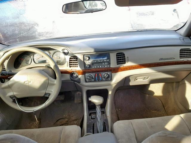 2G1WF52E649319745 - 2004 CHEVROLET IMPALA SILVER photo 9