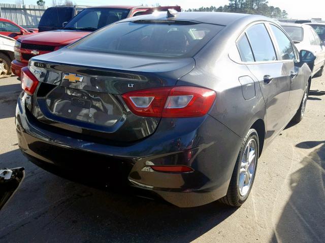 1G1BE5SM4G7301081 - 2016 CHEVROLET CRUZE LT 灰色 照片 4