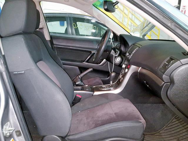 4S4BP61C987329066 - 2008 SUBARU OUTBACK 2. ვერცხლისფერი ფოტო 5