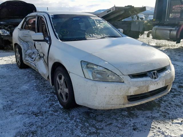 JHMCN36495C014719 - 2005 HONDA ACCORD HYB WHITE photo 1