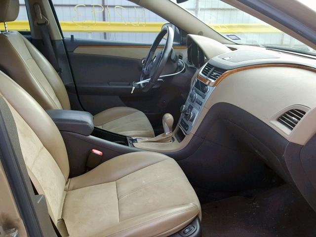 1G1ZJ57798F168497 - 2008 CHEVROLET MALIBU 2LT GOLD photo 5