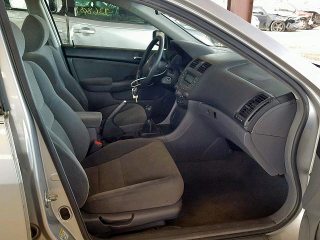 1HGCM55147A063401 - 2007 HONDA ACCORD VAL SILVER photo 5