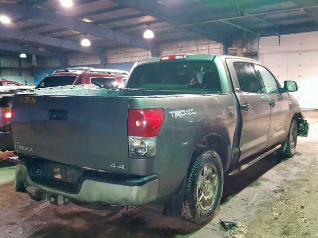 5TBDV54117S487969 - 2007 TOYOTA TUNDRA CRE SILVER photo 4